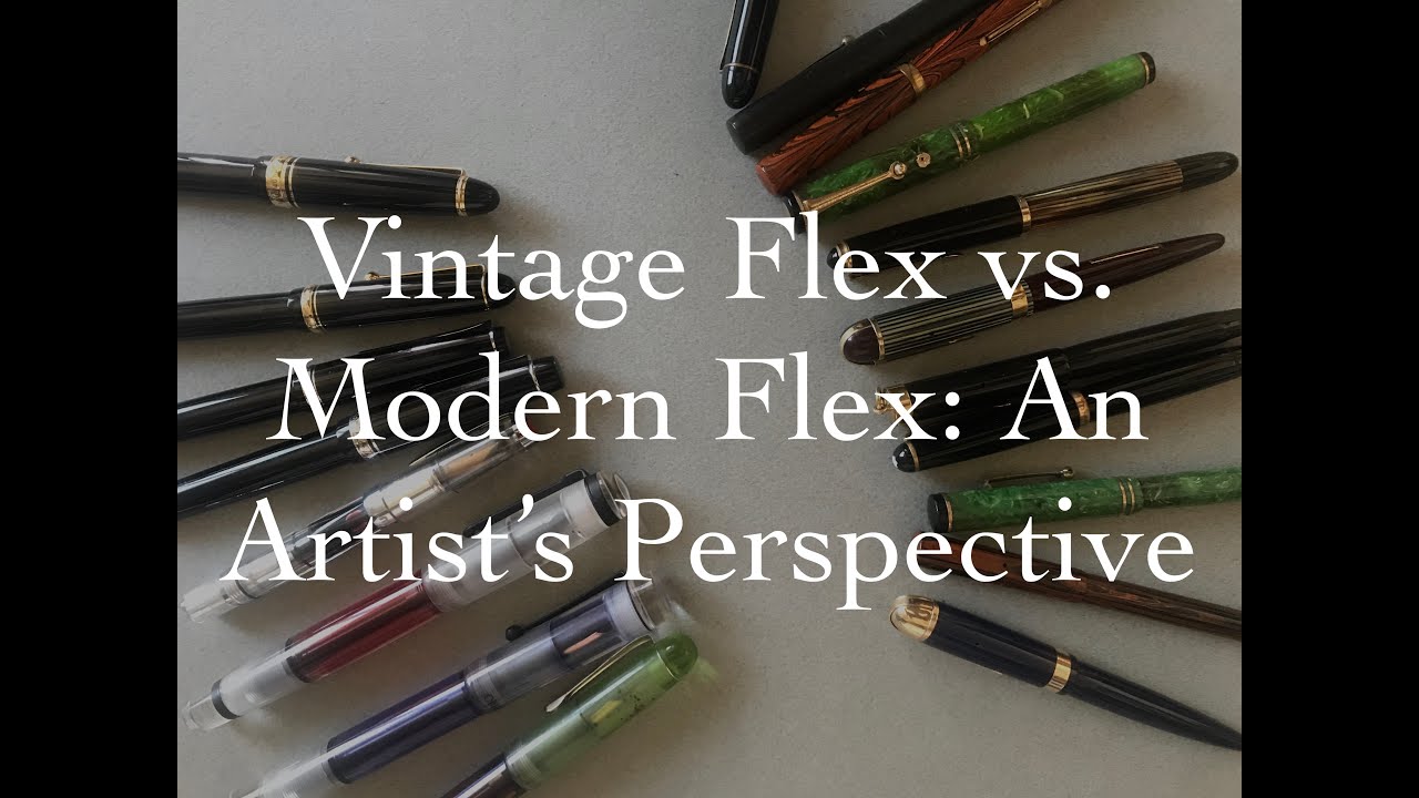 Vintage flex vs Modern Flex: An Artist's Perspective.