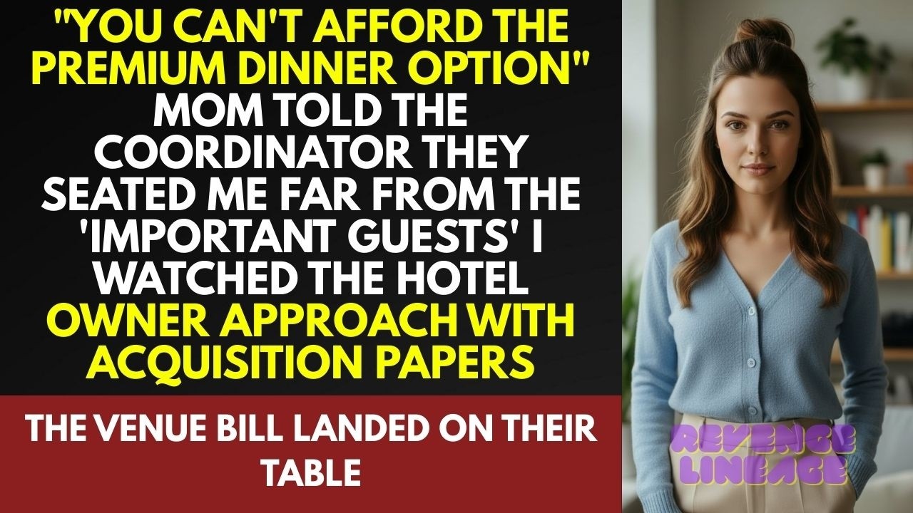 Family Gave Me 'Children's Menu' At Wedding - Until The Hotel Owner Called Me Boss