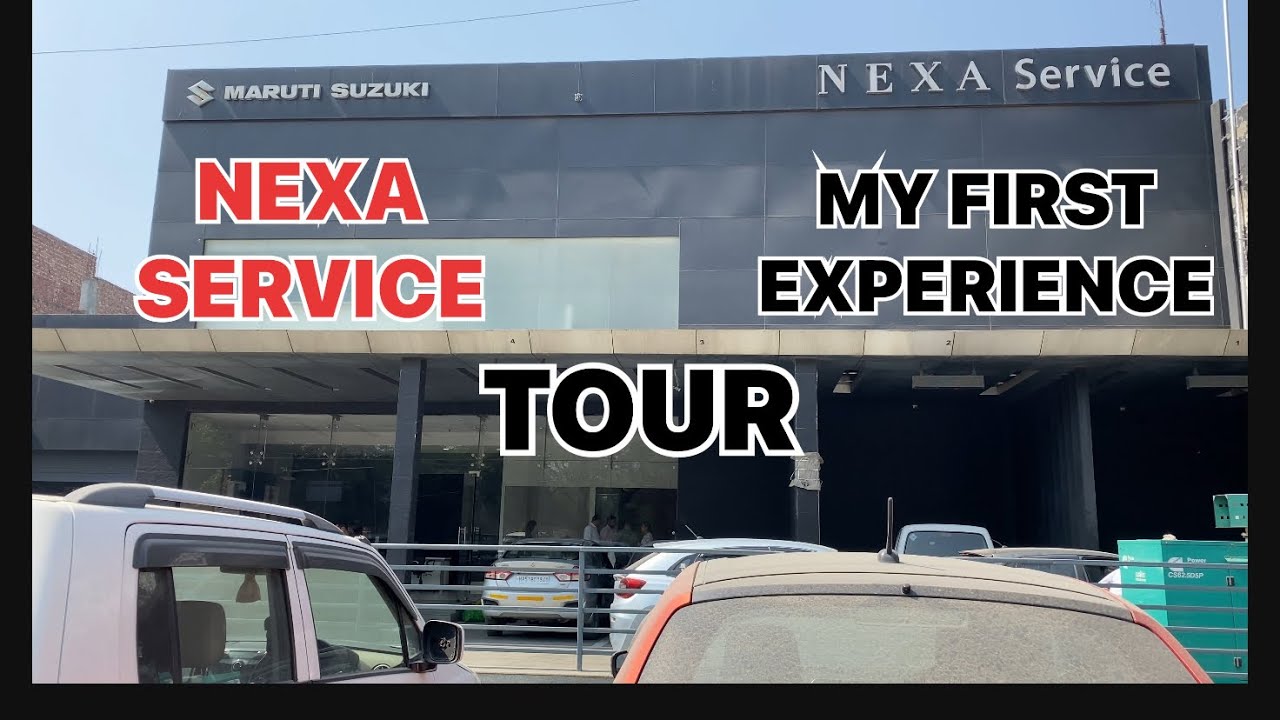 my first experience about nexa service 🤩 #vlog #nexa #marutisuzuki#keepsupporting @Auto_Insights_india