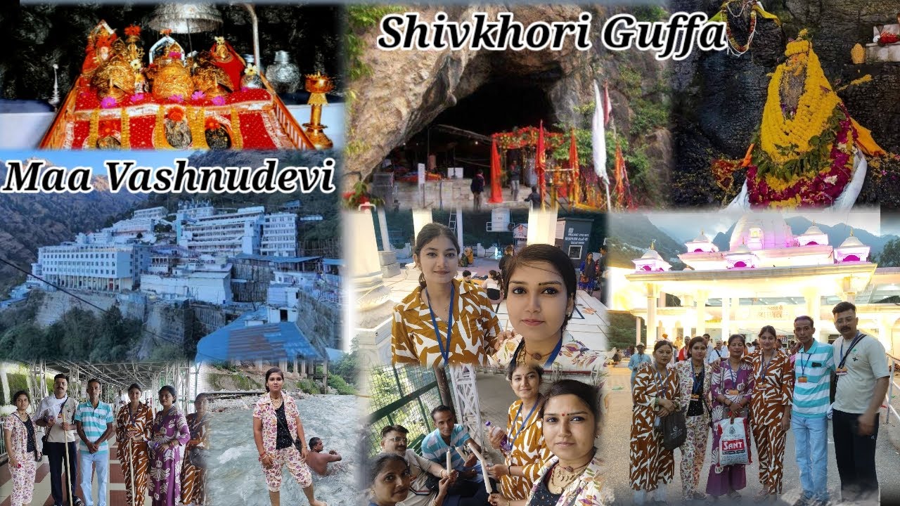 Vashnu devi or Shivkhori yatra 2025 ! Finally Dershan 🙏ho geya🥰bahut Accha se😊#trend #vlog #tracking