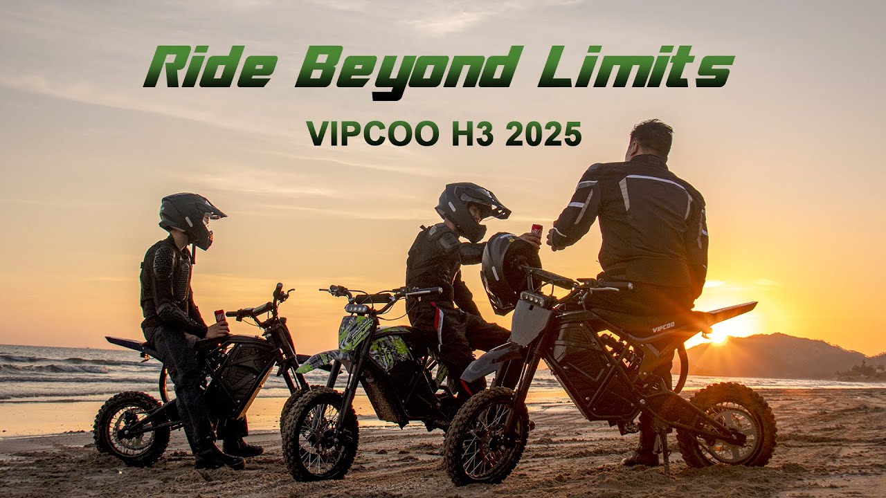 Ride Together, Ride Beyond Limits - Meet the VIPCOO H3 Electric Dirt Bike