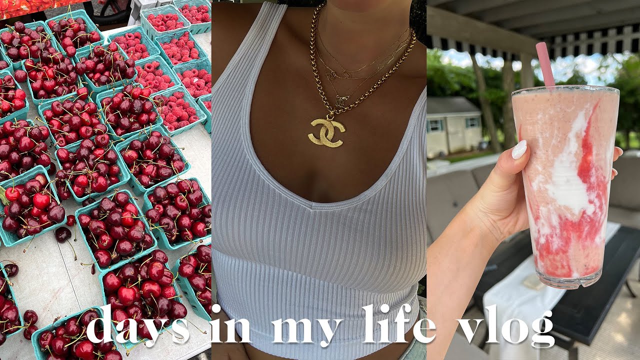 days in my life vlog | nyc + nj farmers market