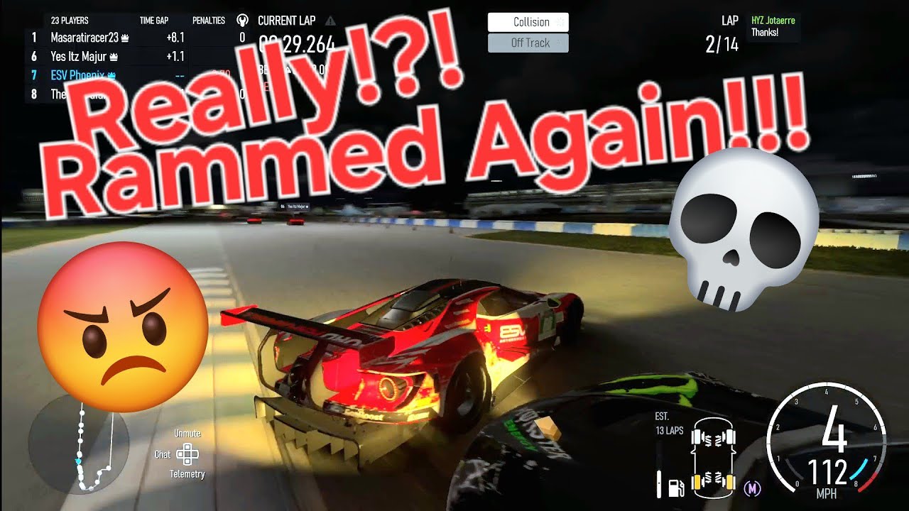 Pushed into the grass and Rammed Off at Indy! Can I salvage this? GT2's (Forza Motorsport 2023)