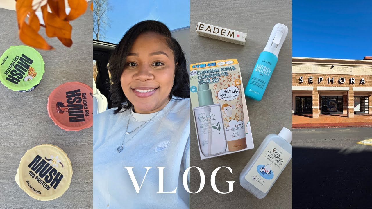 SUNDAY RESET: Sephora & TJ Maxx Haul + Trying MUSH Protein Oats! (Chit Chat Vlog)