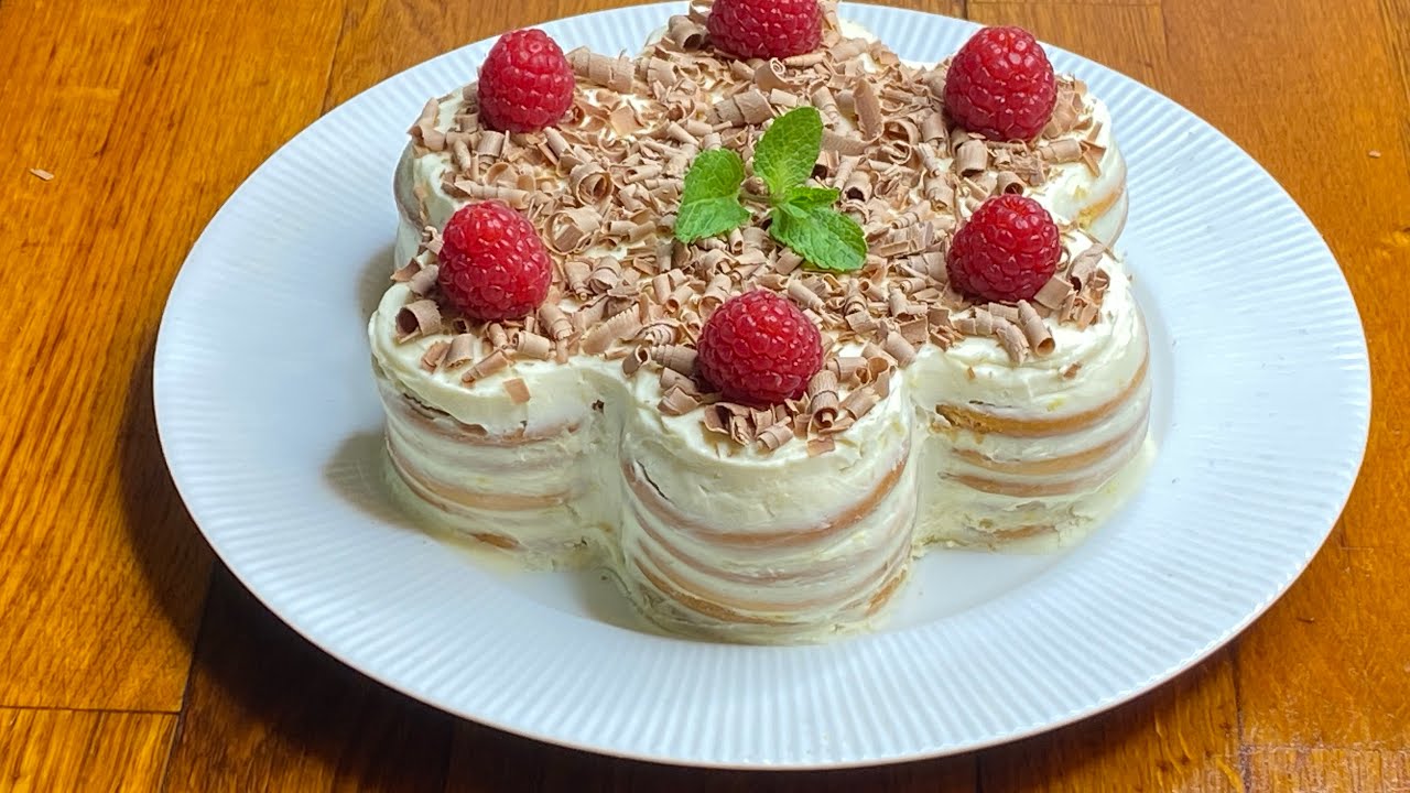 Increíble TARTA DE LIMÓN Y GALLETAS | Riquísima receta fácil y rápida | TAZI OFICIAL