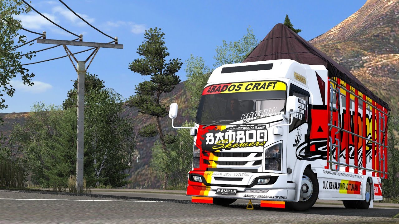 MODIFIKASI TRUCK NMR71 BAMBOO #modifikasi #bamboo #ets2mods #ets2modindonesia