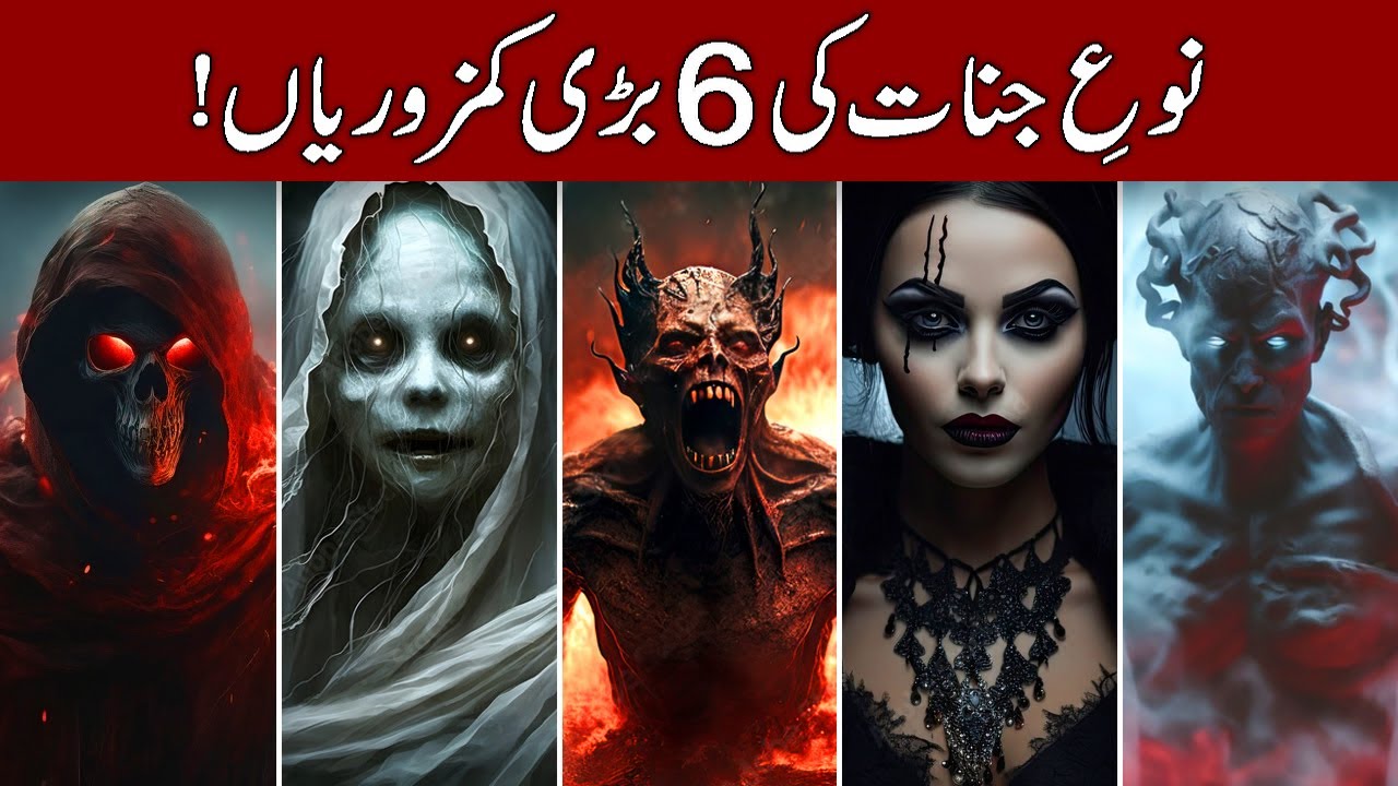 The 6 Weaknesses of Jinns / Jinnat ki 6 Kamzoriyan (Hindi & Urdu)