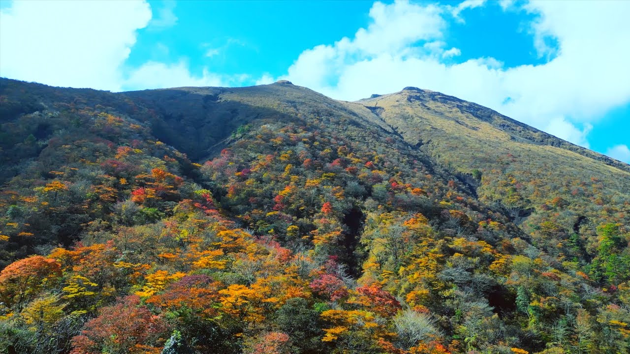 Hiking Vlog：天孫降臨コースの紅葉を楽しむ、高千穂峰登山（宮崎県高原町）