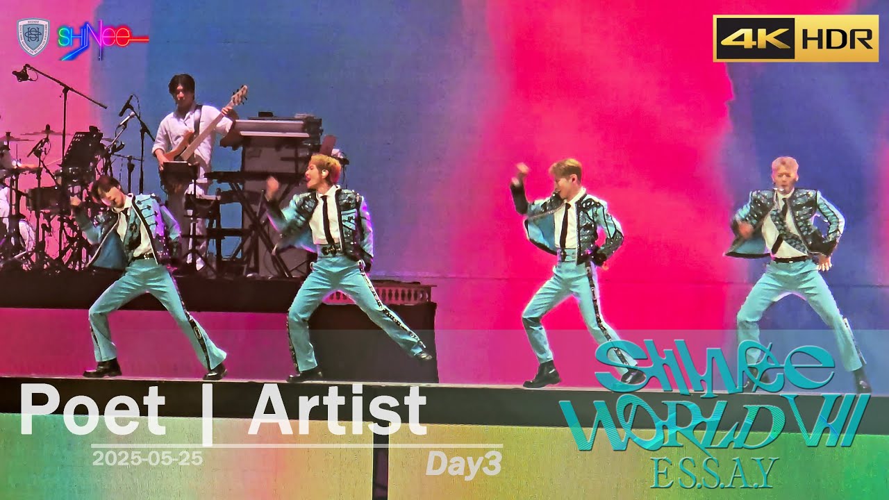 [4K] Poet | Artist : 샤이니 SHINee | SW7 | D3 | 250525