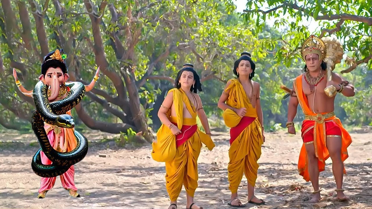 क्या लव कुश गणेश जी को संकट से बचा पाएंगे ? Shrimad Ramayan || #ramayan