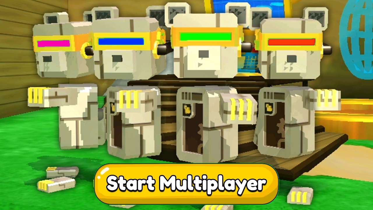 Multiplayer Robot Team Gameplay 😍 Super Bear Adventure Gameplay Walkthrough