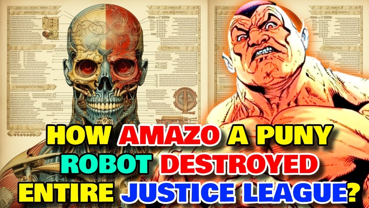 Amazo Anatomy Explored - How Amazo Absorbs The Powers Of Every Metahuman Around Him? And More!