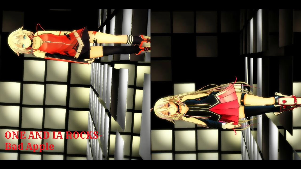 【MMD】 ONE and IA ROCKS - Bad Apple