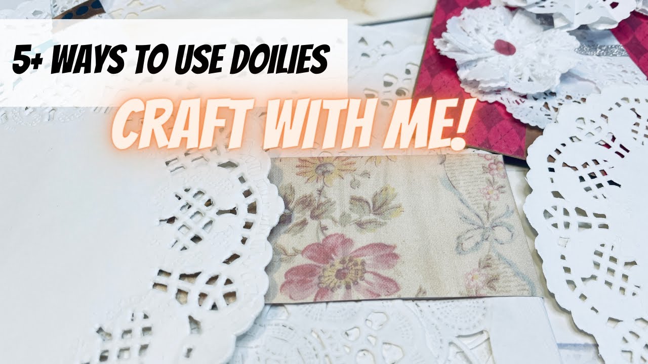 5 Ways To Use Doilies In Your Journals / 