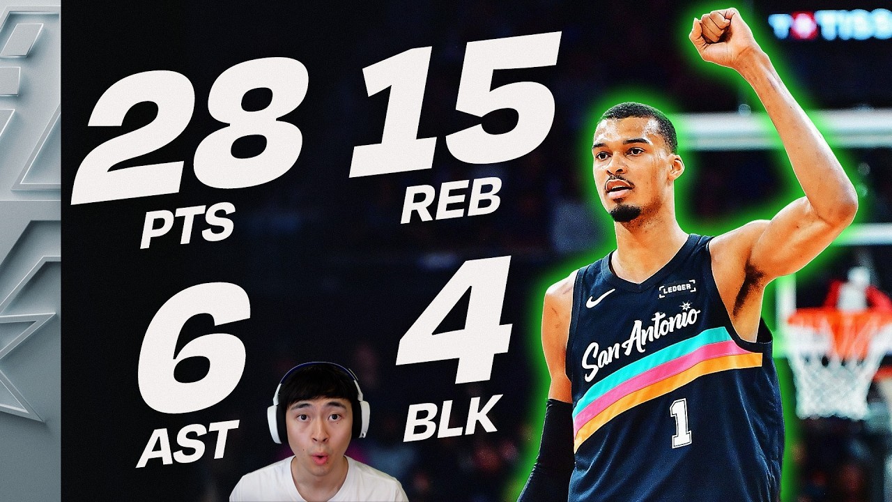 Victor Wembanyama Showing OFF the Bag?! 😳 28/15 DOMINATION vs Kings | Film Breakdown