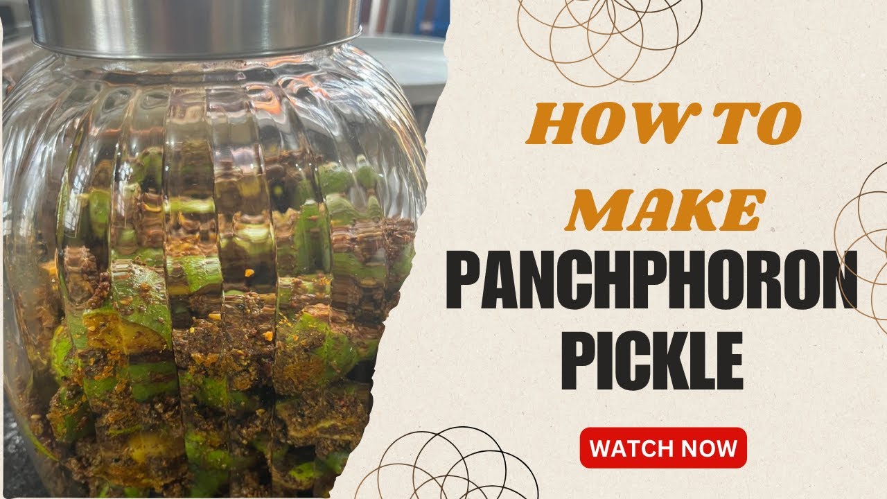 PANCHPHORON PICKLE RECIPE I पंचफोरण लोणचं I MOST DELICIOUS SPICY PICKLE IN DESI STYLE #picklerecipe 