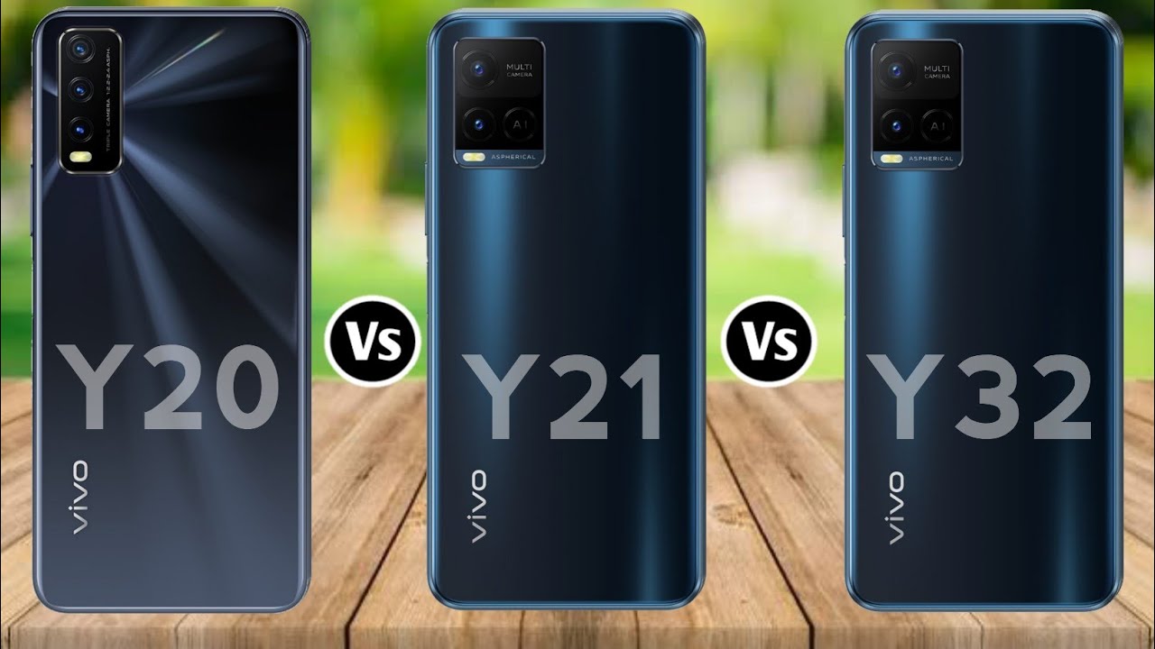Vivo Y20 vs Vivo Y21 vs Vivo Y32
