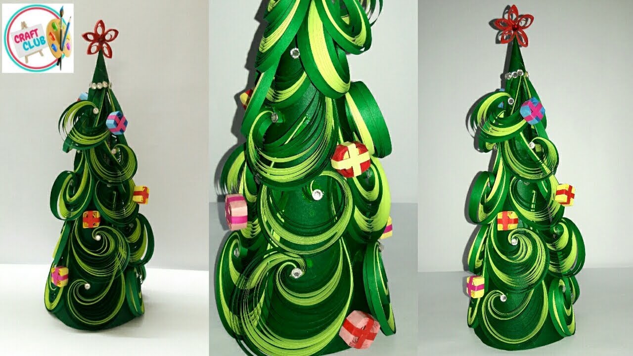 How to make Christmas tree/ Christmas tree decoration ideas/DIY Christmas Tree
