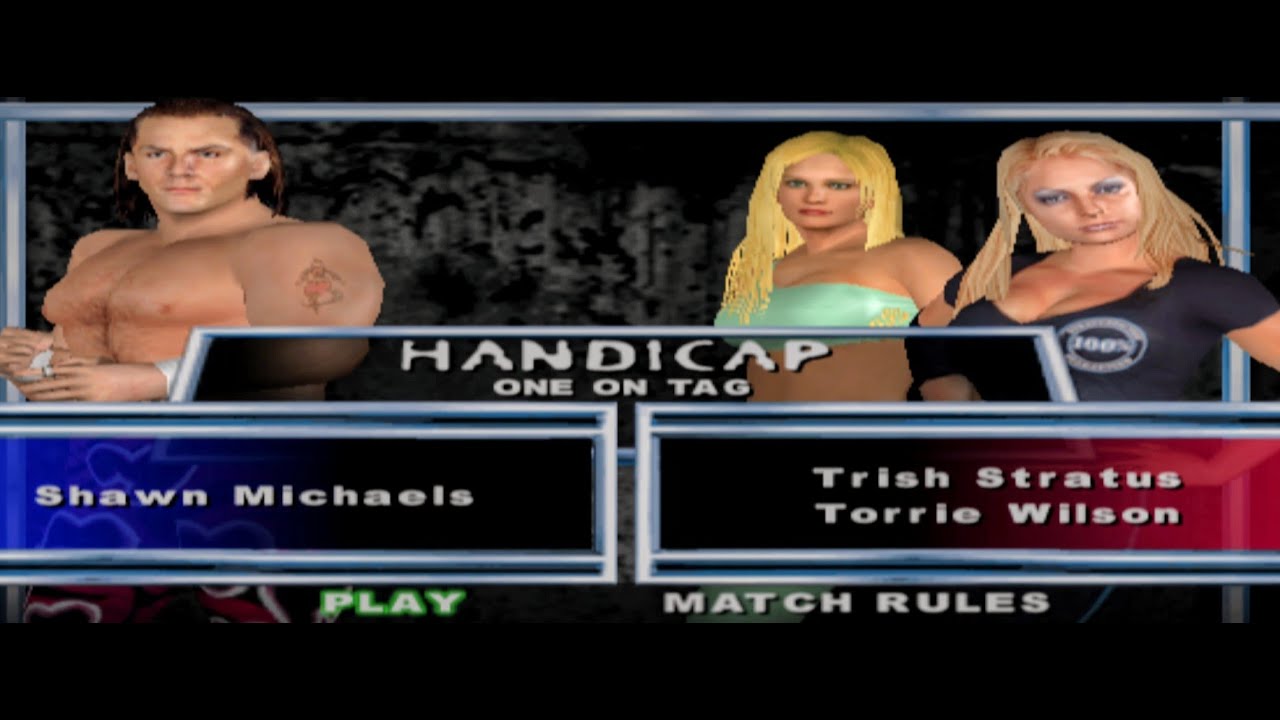 Shawn Michaels vs Trish Stratus & Torrie Wilson | WWE Full Match |