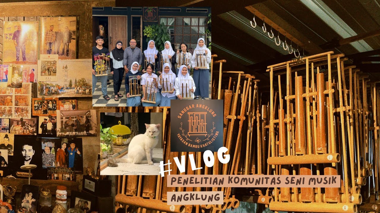 Vlog Penelitian: Serunya Mengenal Komunitas Musik Angklung 🌿🎶 (KITA JADI BISA MAIN ANGKLUNG??) 😧