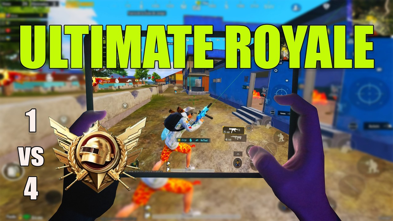 1vs4 Ultimate Royale NA | iPad PRO M5 | Jokboy