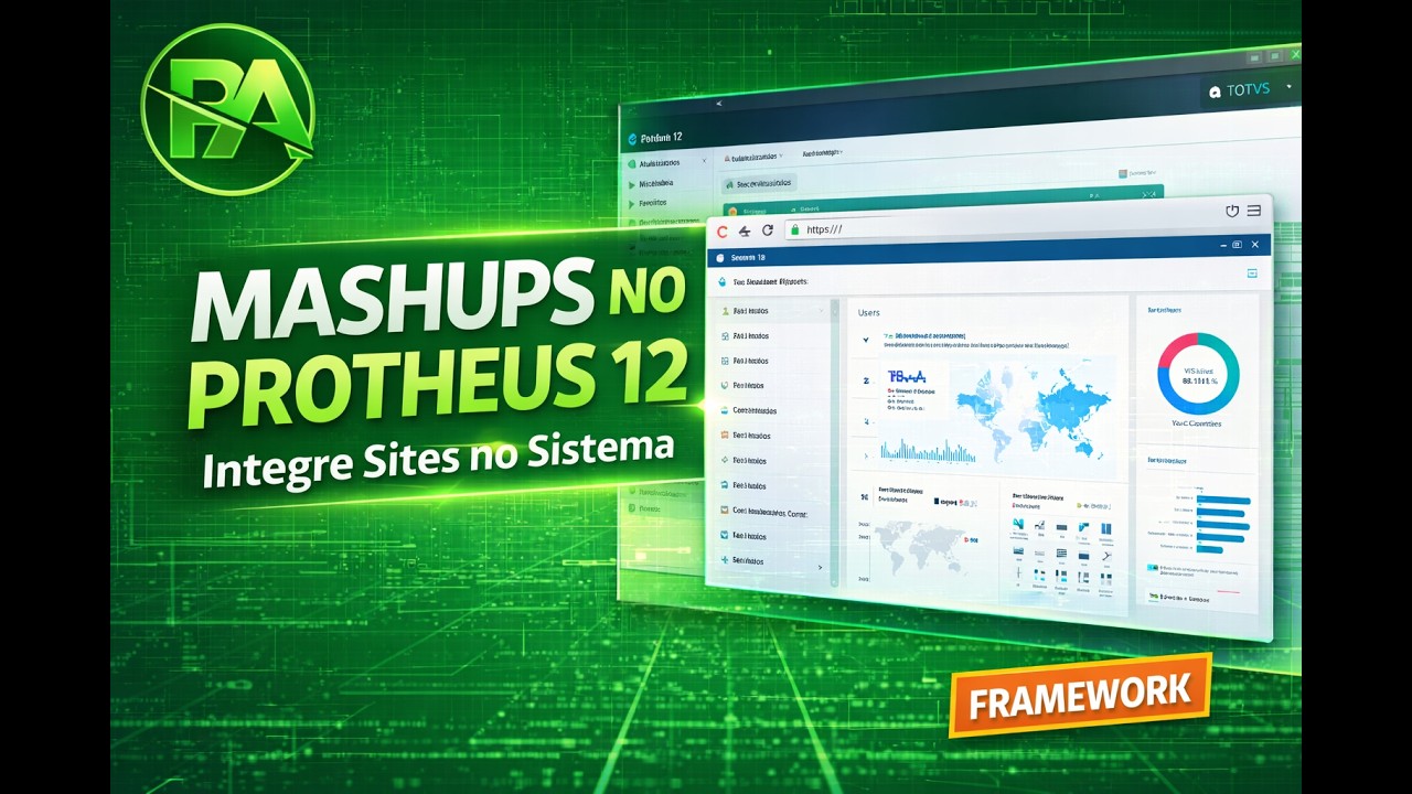 Como Criar e Configurar Mashups no TOTVS Protheus 12 (Passo a Passo no Framework)