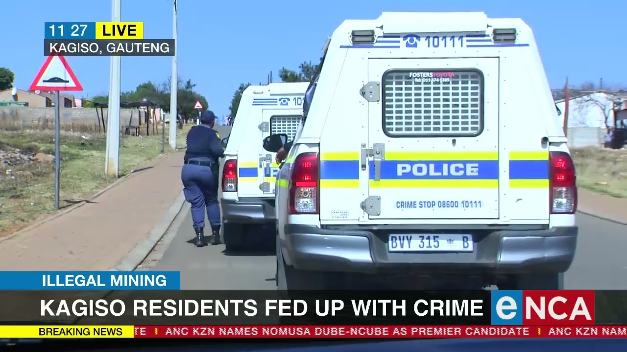 Kagiso residents fed up with crime