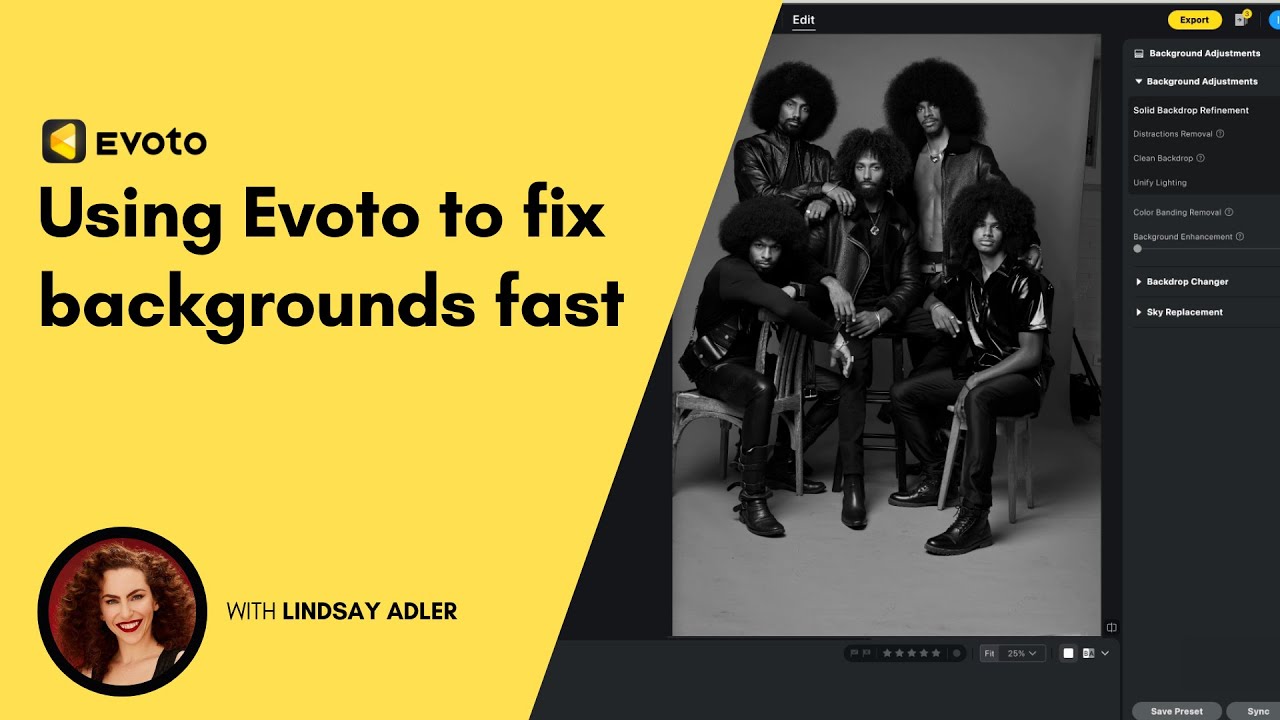 Game-Changing Background Fixes using Evoto