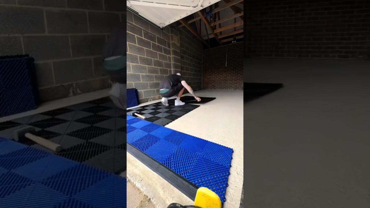 The Best Modular Garage Floor Tiles | Detailing Flooring #garage #garagefloor #garageflooring #diy