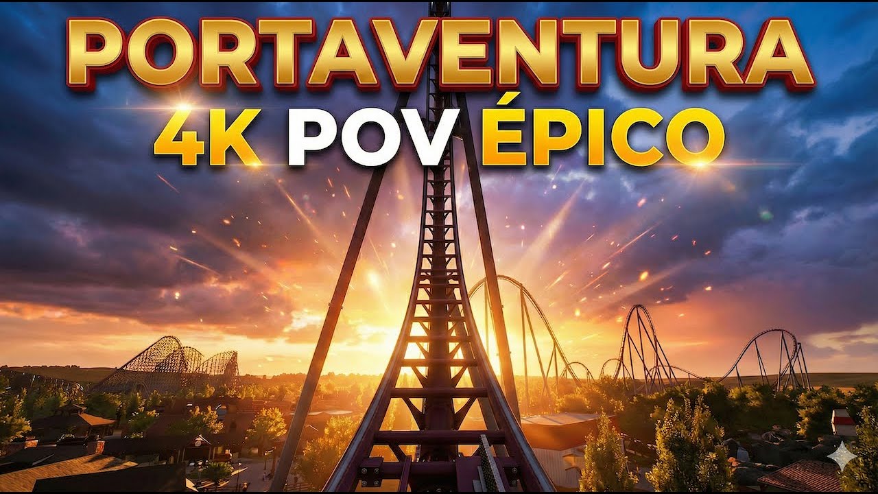 PortAventura: LSM Multi-Launch Coaster – 4K ASMR POV
