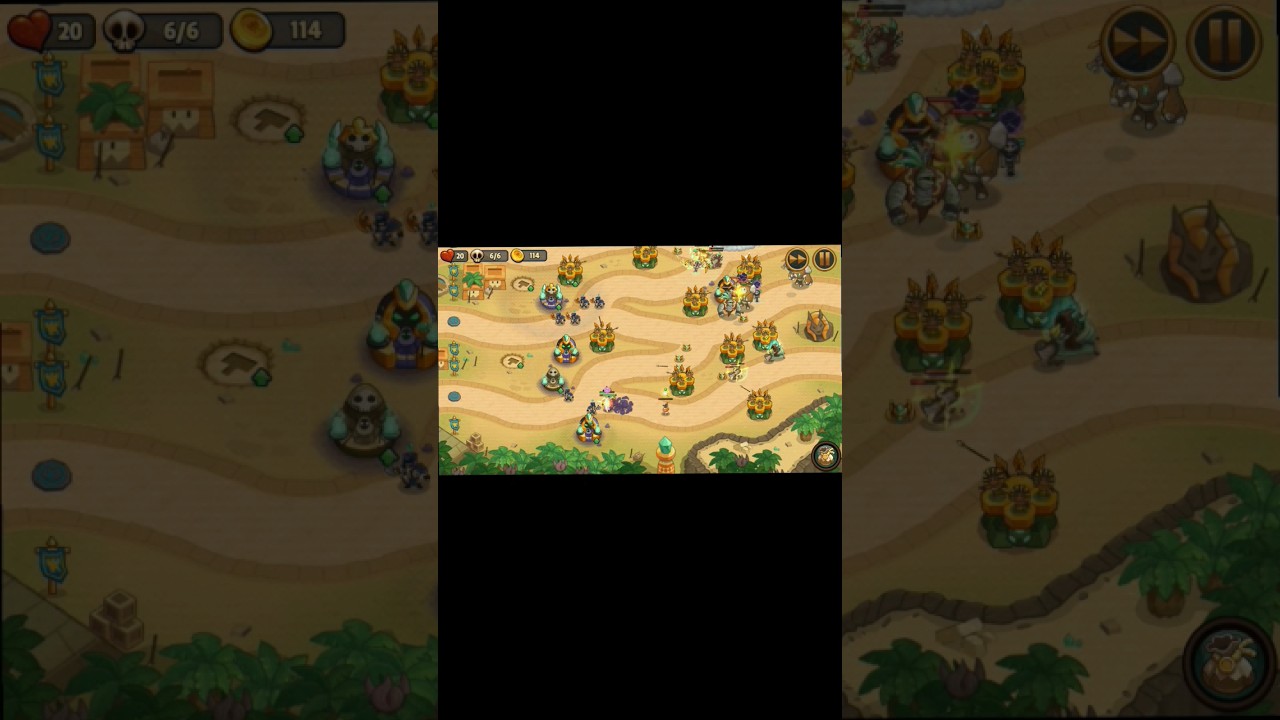 Realm Defense Level 58 Towers Only Mode #realmdefense #fun #mobilegame #funny #defense