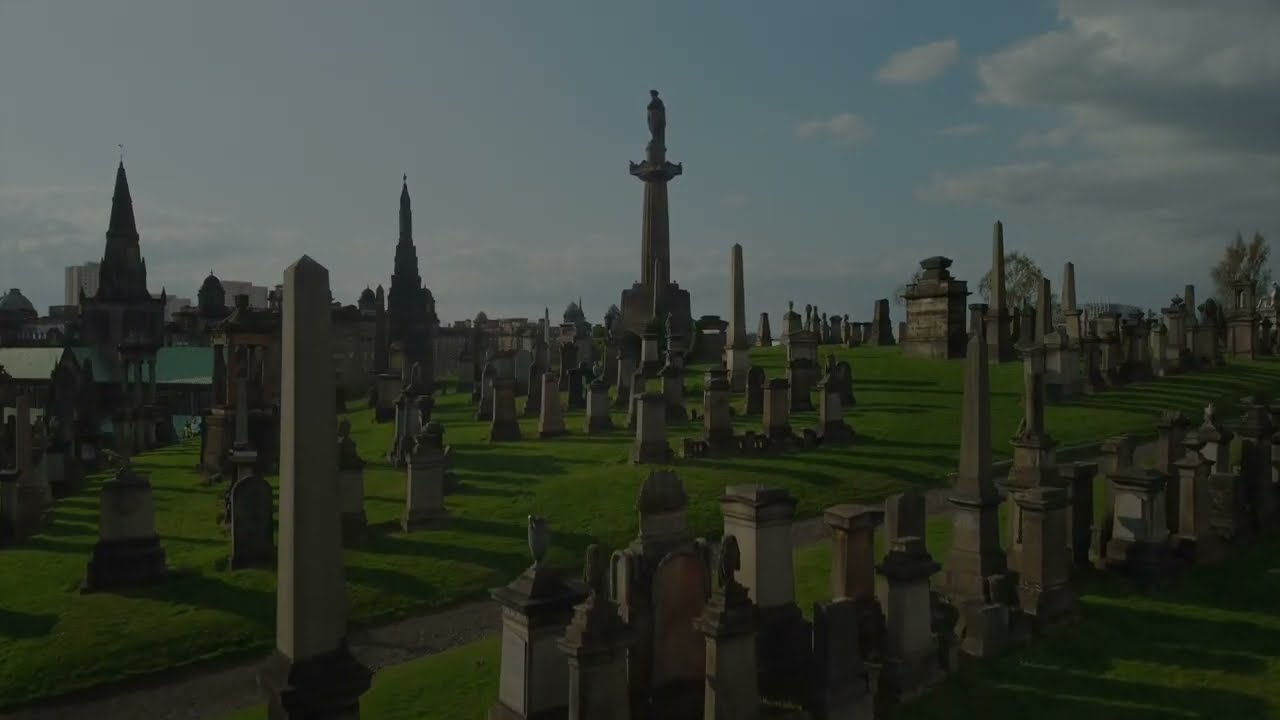 Glasgow Necroplois - Drone Flight