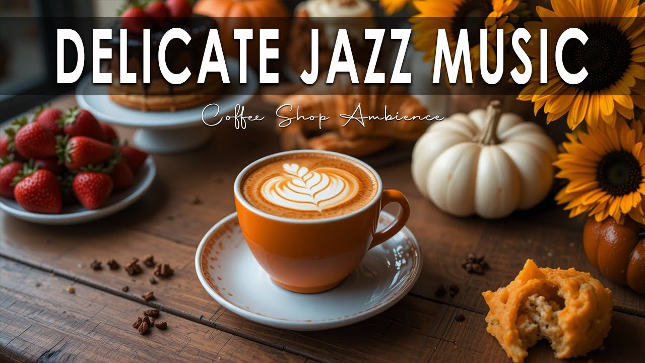 Delicate Jazz Music ☕ Bossa Nova background for  Happy Moods, Stress Relief and Holiday