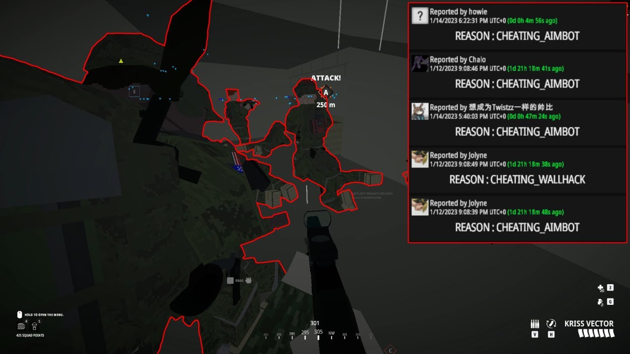 Reported For HACKING In Battlebit