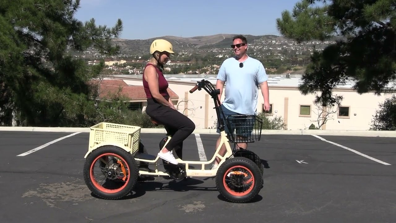 It&rsquo;s Like an ATV Quad But It's an ELECTRIC BIKE! First Ride on This Crazy 4-Wheeler EBike!