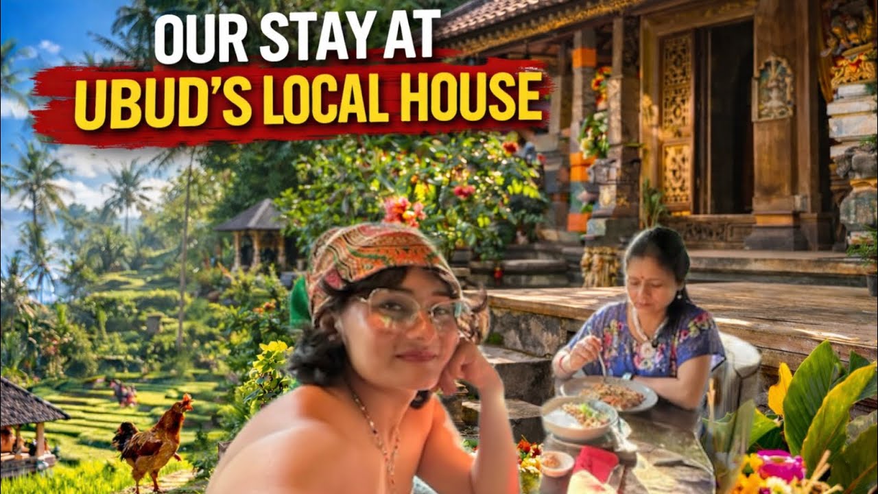 I Spent a Day Living in a Local’s House in Bali | Real Village Life Experience