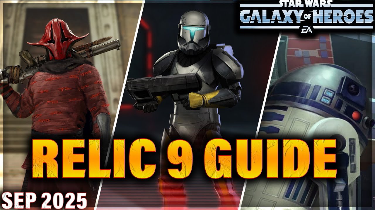 UPDATED: RELIC 9 GUIDE - WHO WANTS THEM AND WHEN TO APPLY THEM (September 2025)