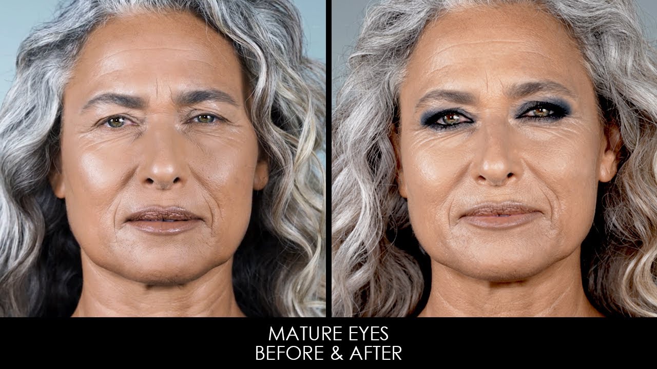 NATASHA DENONA BEAUTY TUTORIAL | Simple and Smokey Eyeliner Look for Mature Eyes