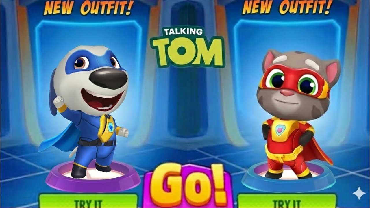 Talking Tom Hero Dash Latest Update – Unlock Super Becca vs Super Tom | Android iOS GameplayPart 5