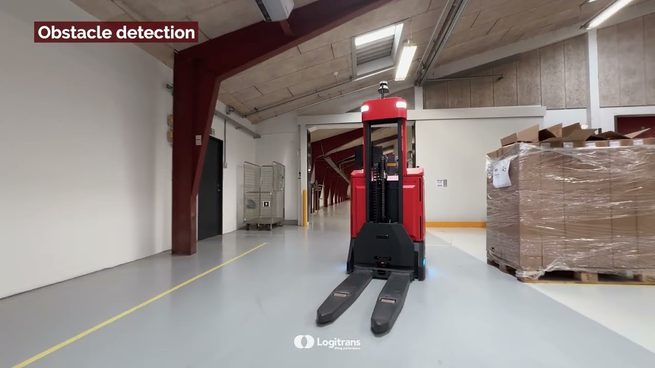 LogiRobot pallet mover - autonomous pallet transportation