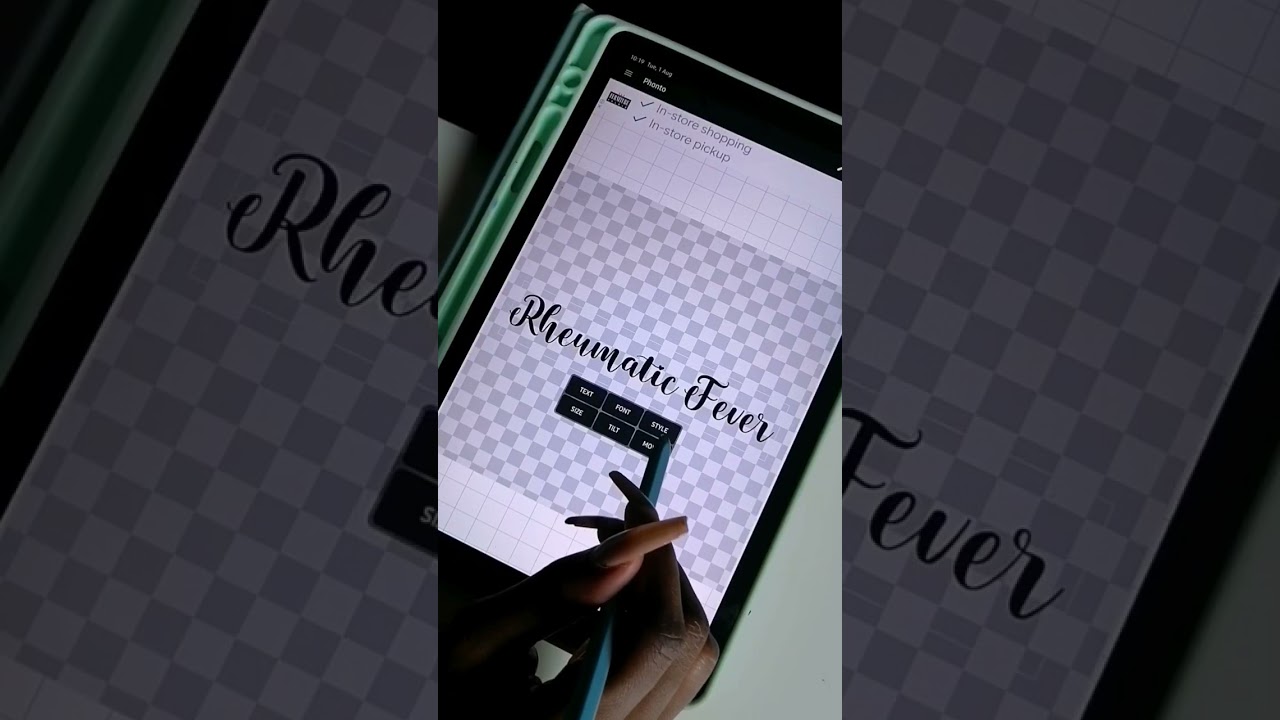 Using Phonto for aesthetic titles for my notes✨