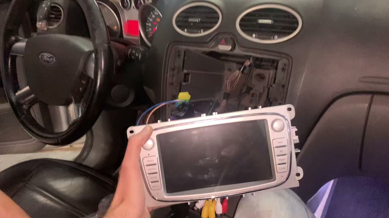 Instalação de multimídia no focus com comando de volante sem interface
