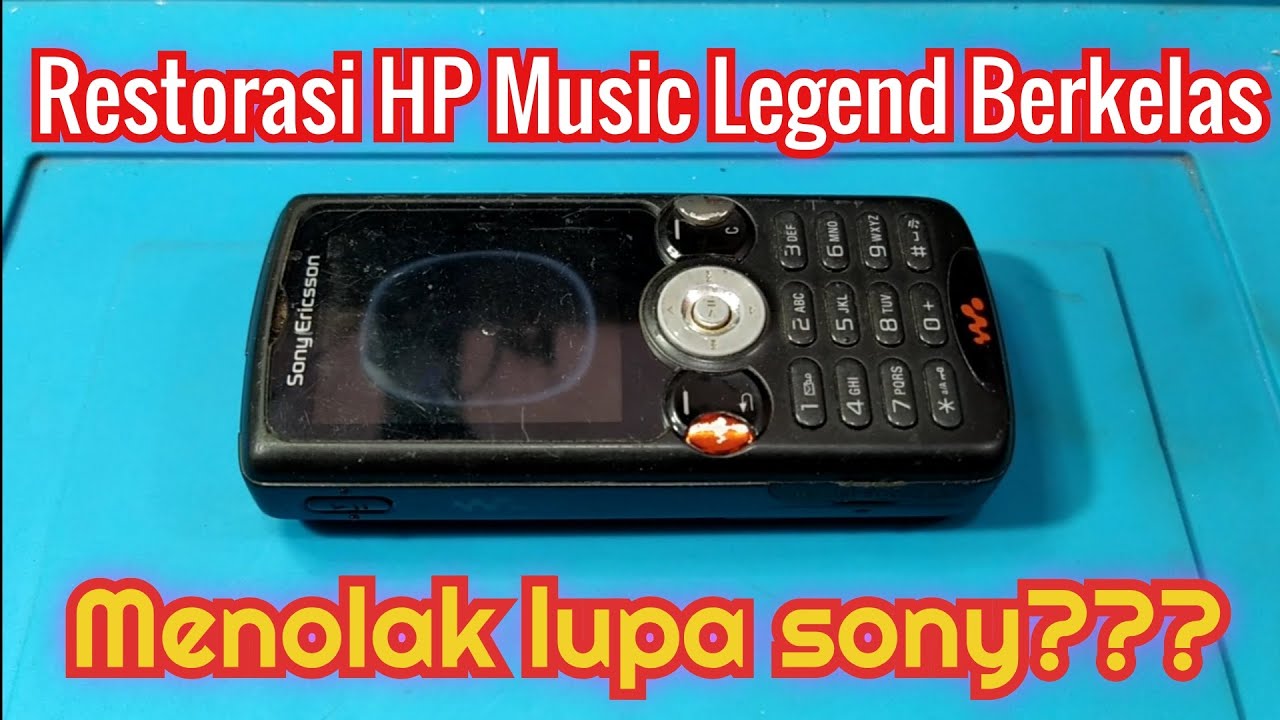 Restoration Sony Ericsson Walkman W810