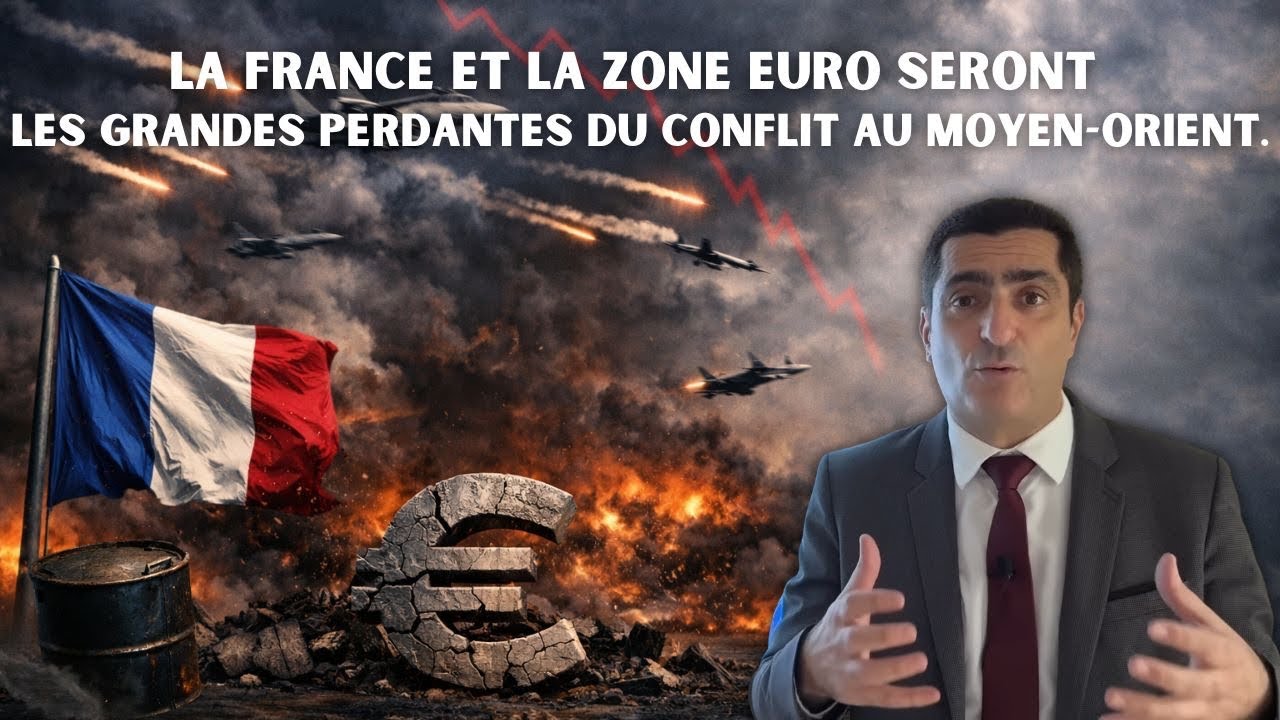 La France et la Zone Euro grandes perdantes du conflit au Moyen-Orient !