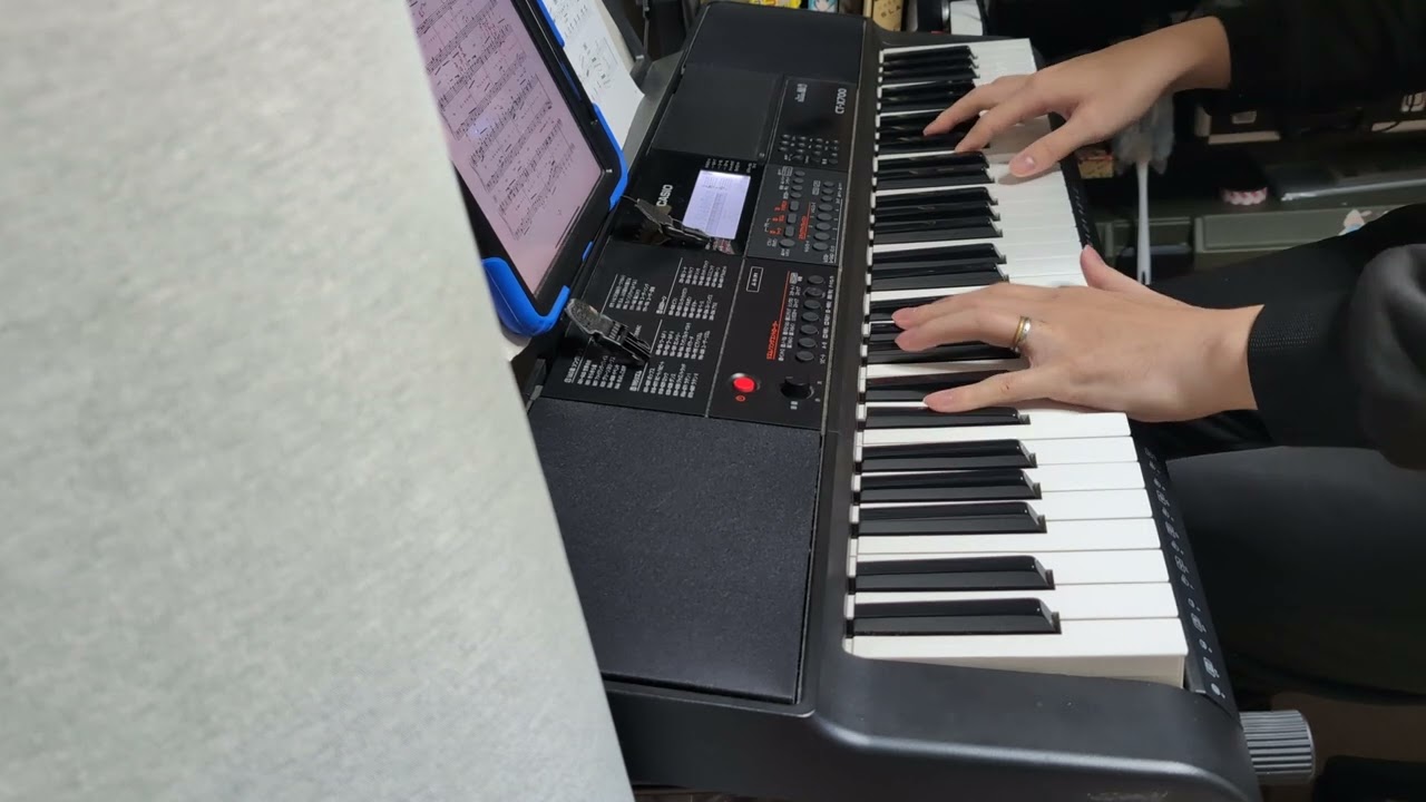 キーボード初心者　練習　1547日目 Beginner Keyboard Practice Day 1547