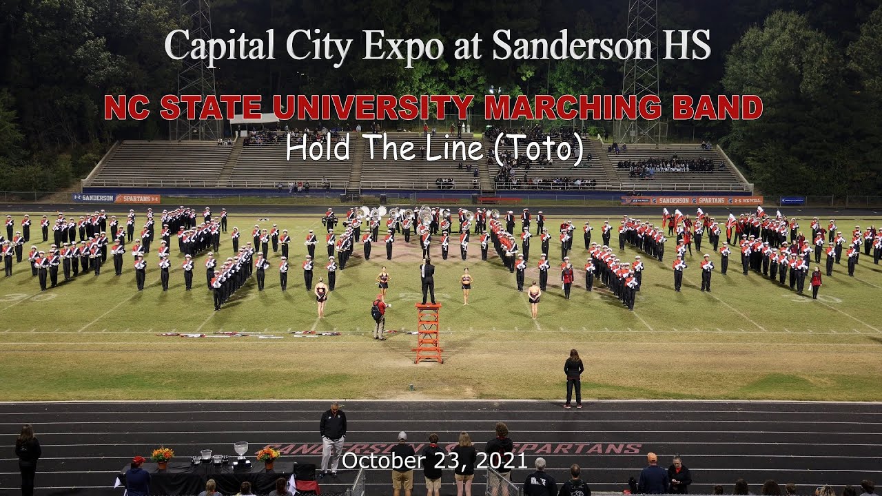 Hold The Line by NC State Marching Band, Capital City Expo, Raleigh – 10/23/2021