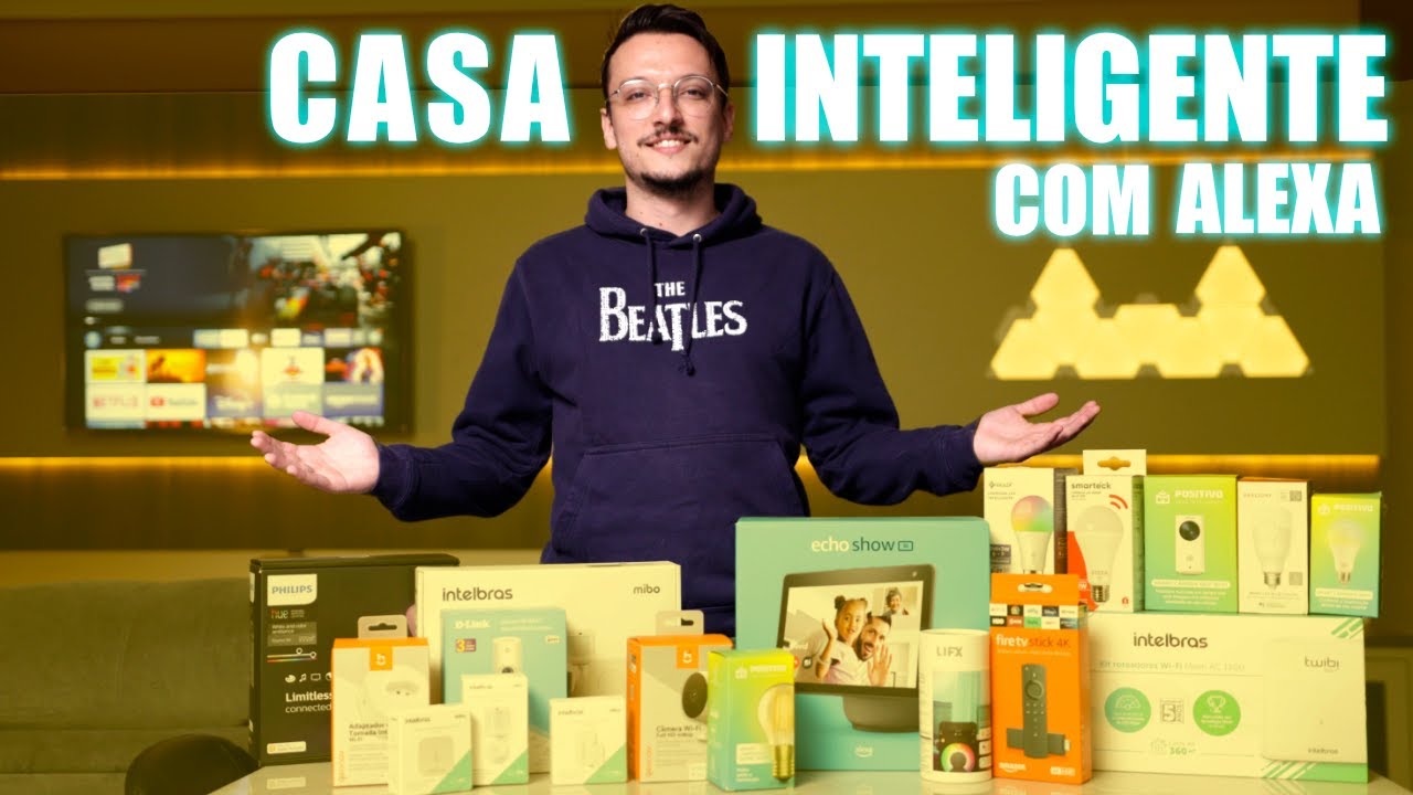 Casa Inteligente com Alexa em 2021 | Smart Home na Prática feat Felps e Marina Monteiro
