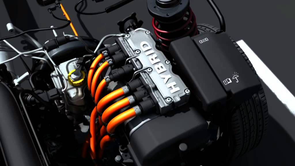VW Jetta Hybrid animation