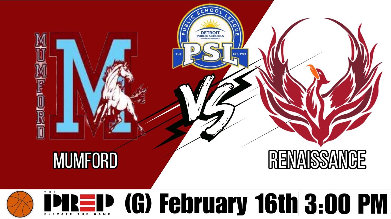 Full Court PreP || Detroit Mumford vs Detroit Renaissance (Girls) || Full Livestream