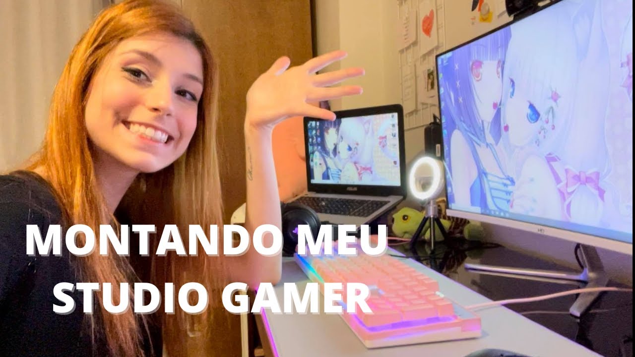 MONTANDO MEU SETUP GAMER ROSA!